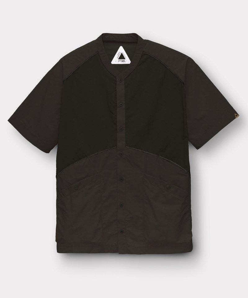 FTM0226-241 無領短袖襯衫 Collarless Shirt