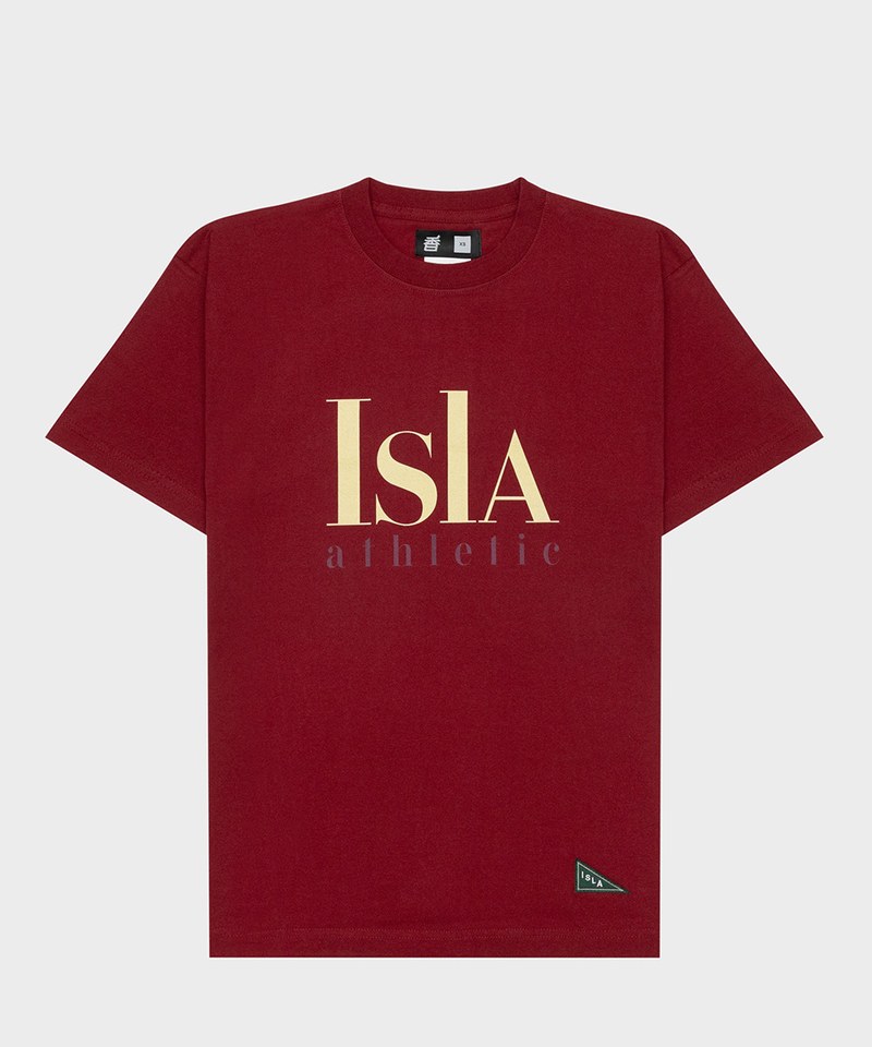 ISLA0102-241 品牌印花上衣 Stacked Logo Tee