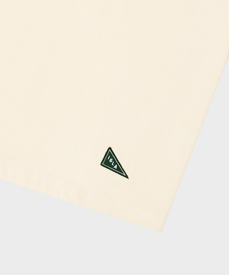 ISLA0103-241 刺繡短袖上衣 Crest Tee