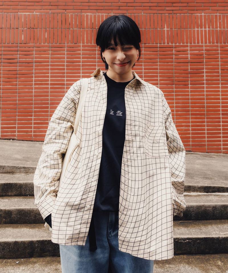 KFK0203-242 KFK 口袋襯衫 LS Shirt