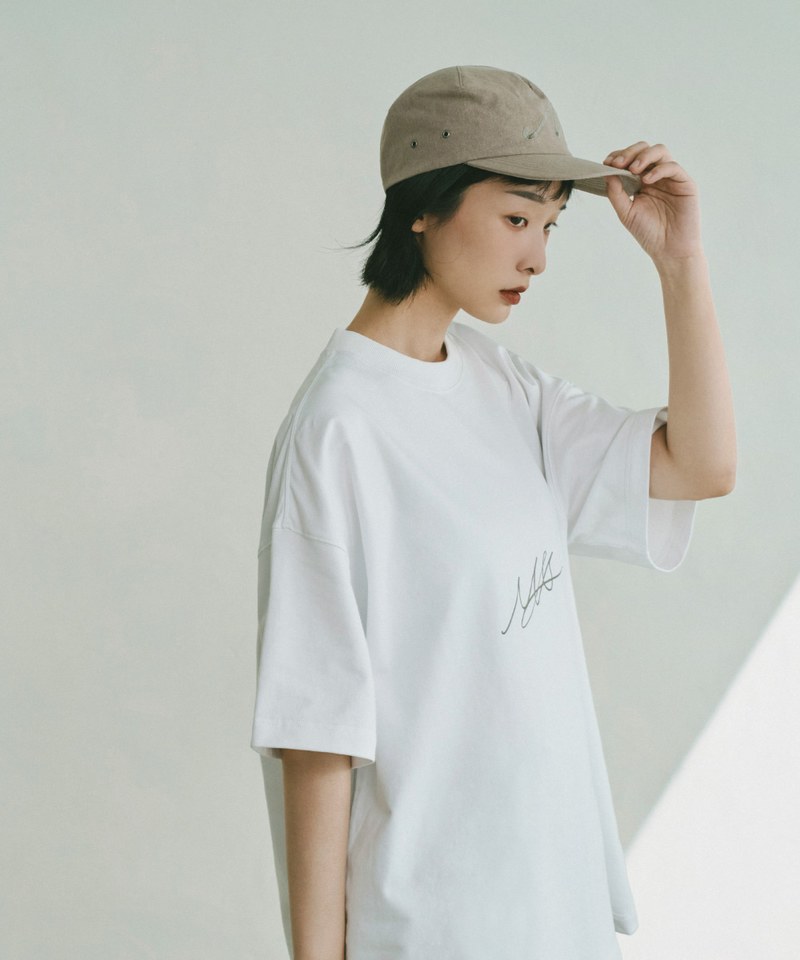 MSN0120-241 聯名圖像短Tee MELSIGN x Found Feather Soft touch Feather Tee