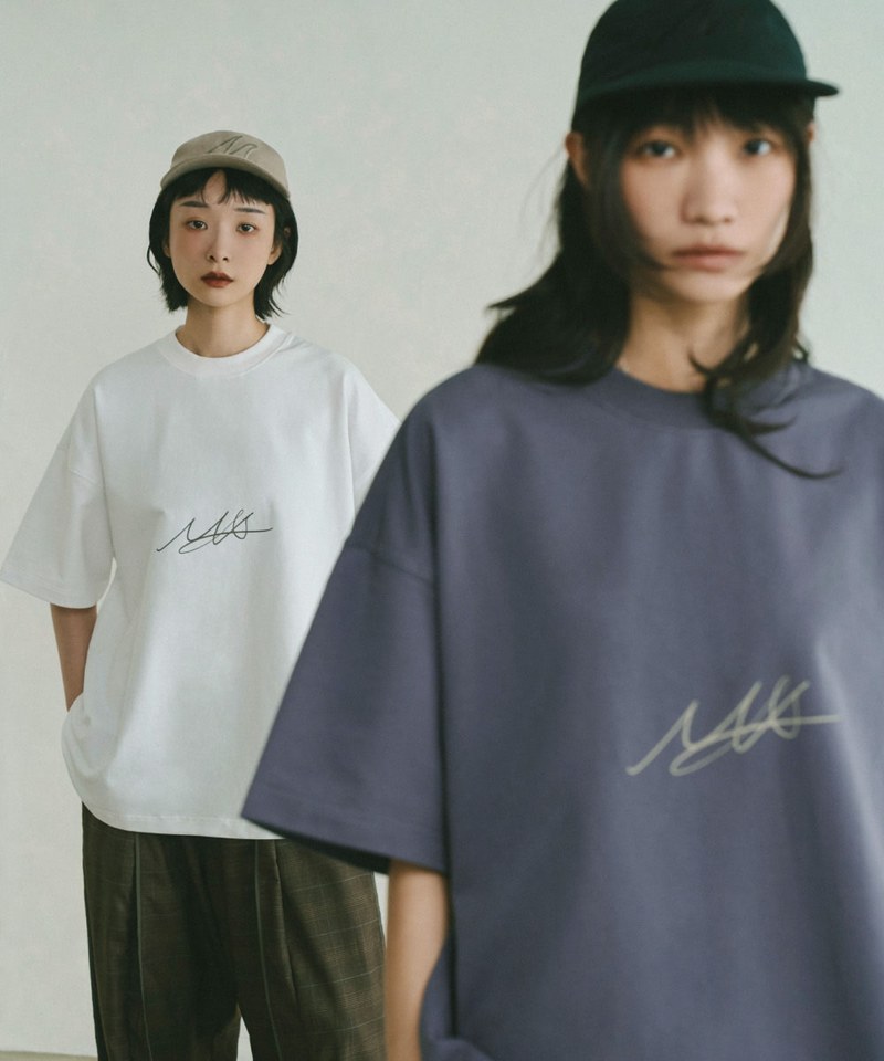 聯名圖像短Tee MELSIGN x Found Feather Soft touch Feather Tee