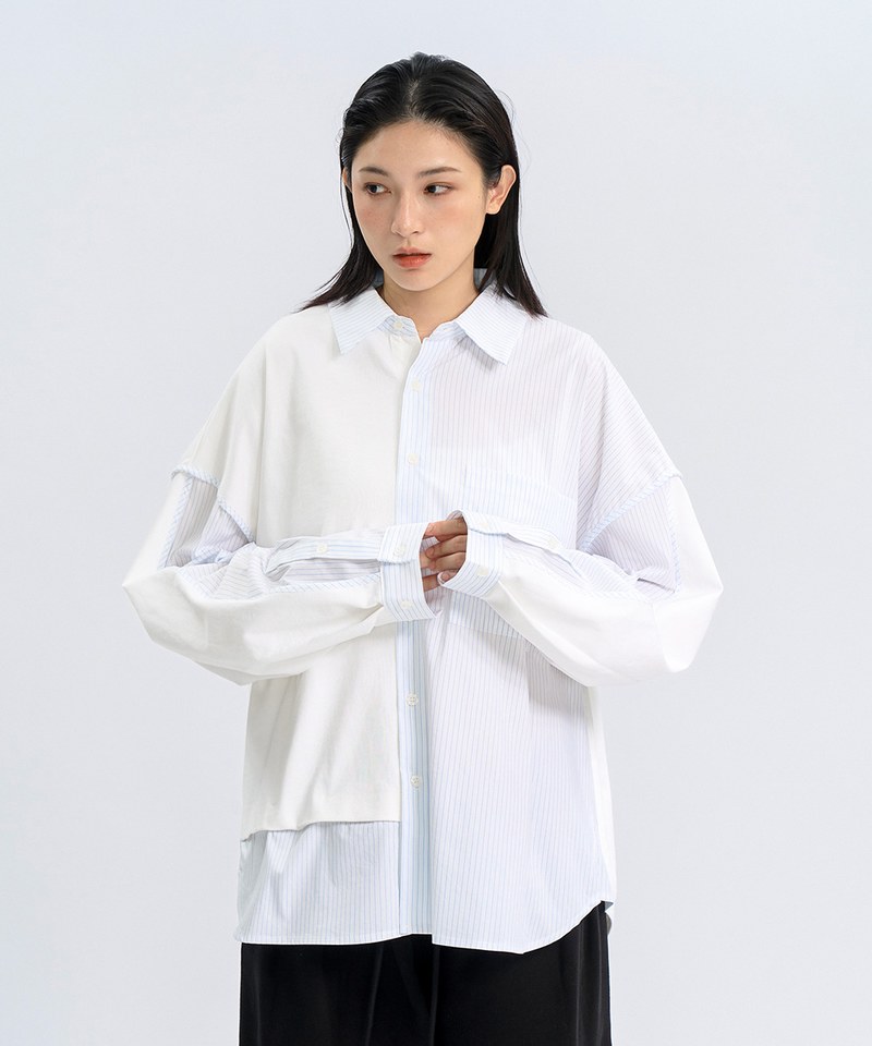 MSN0210-251 拼接襯衫 m-osaic Assembly Shirt