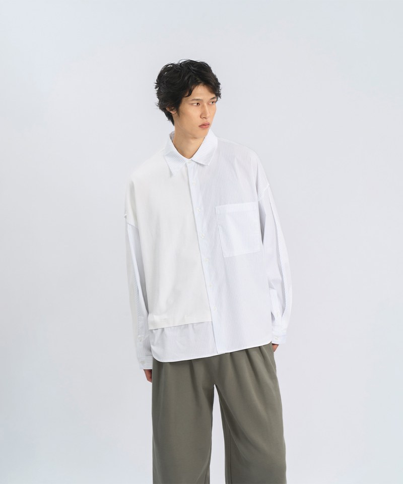 MSN0210-251 拼接襯衫 m-osaic Assembly Shirt