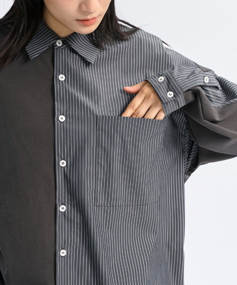 MSN0210-251 拼接襯衫 m-osaic Assembly Shirt