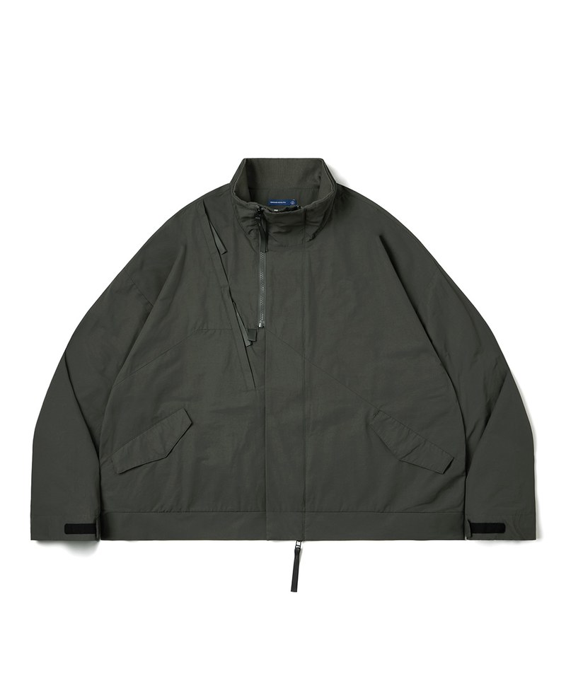 MSN1115-242 立領外套 Geometric Cutting Hi-Collar Jacket