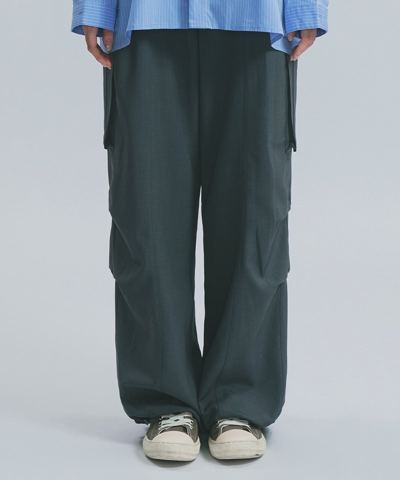 MSN1621-241 寬鬆口袋長褲 Ethereal Pocket Cutting Trousers