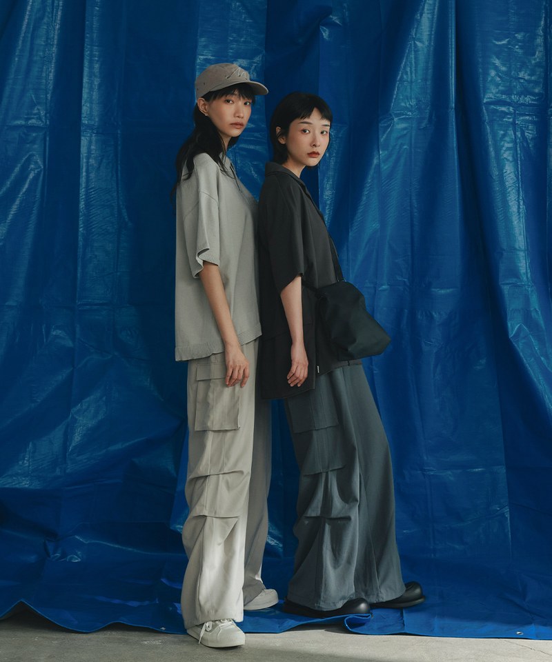 寬鬆口袋長褲 Ethereal Pocket Cutting Trousers