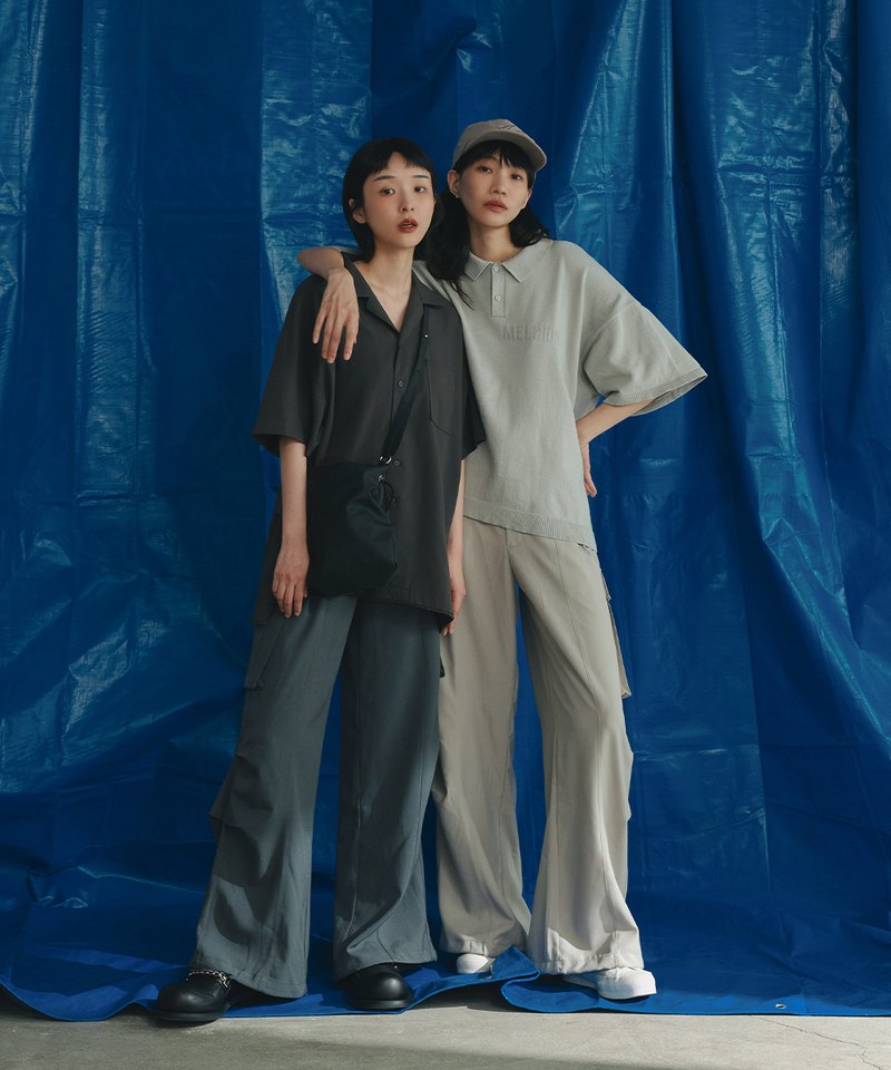 MSN1621-241 寬鬆口袋長褲 Ethereal Pocket Cutting Trousers