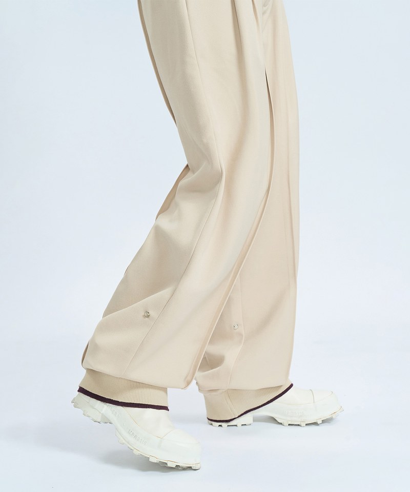 MSN1623-242 異材質寬鬆長褲 Oct Double Layer Comfy Trousers