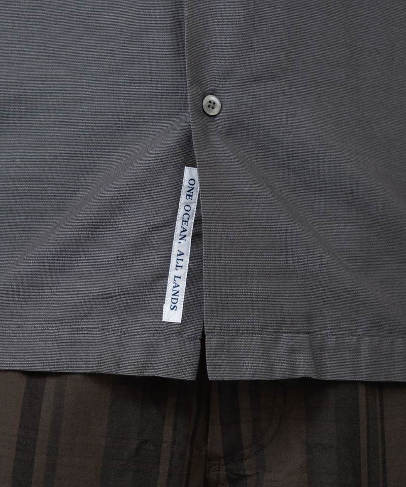 開襟襯衫 Open Collar Panama SS Shirt