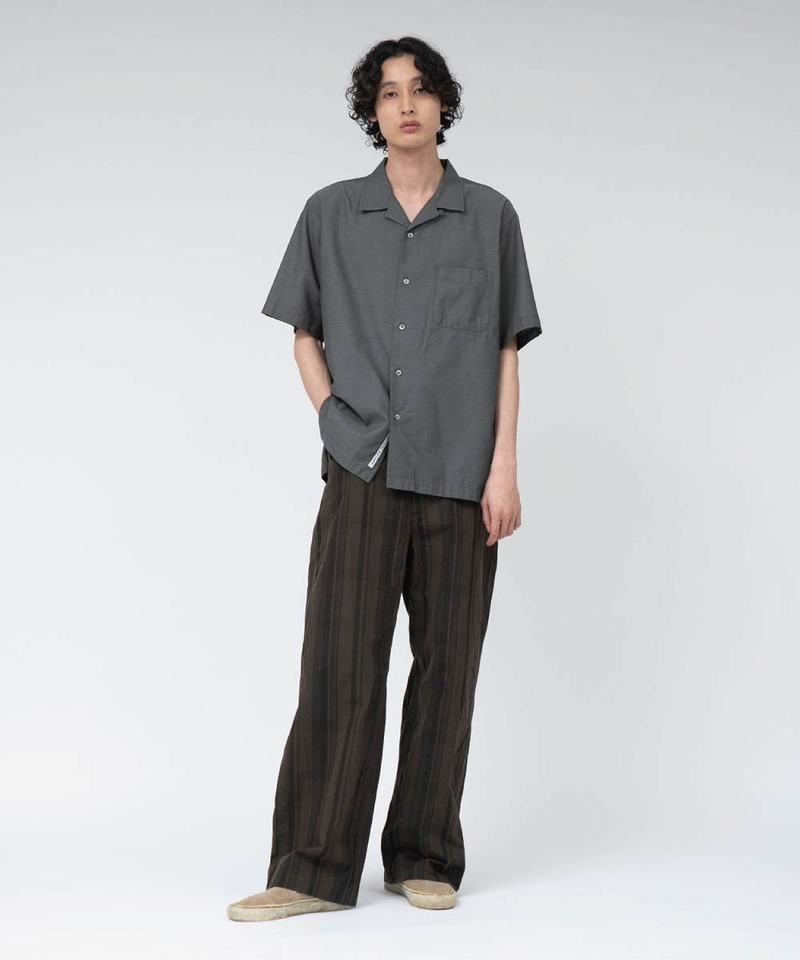 開襟襯衫 Open Collar Panama SS Shirt