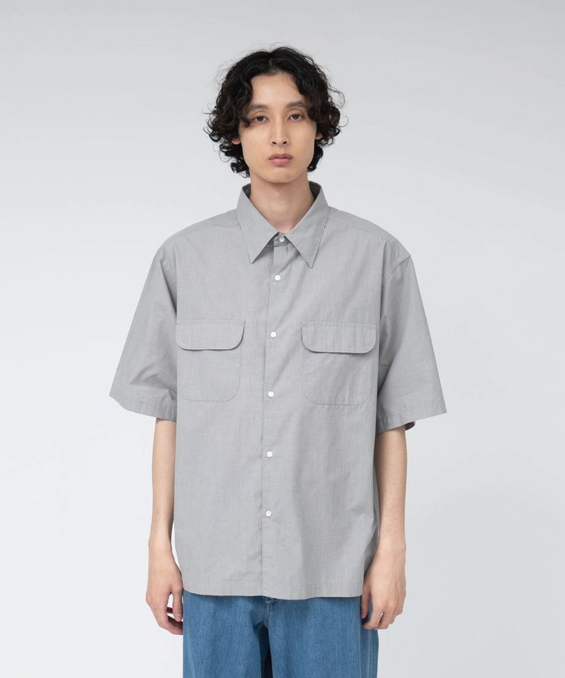 短袖襯衫 Regular Collar End On End SS Shirt