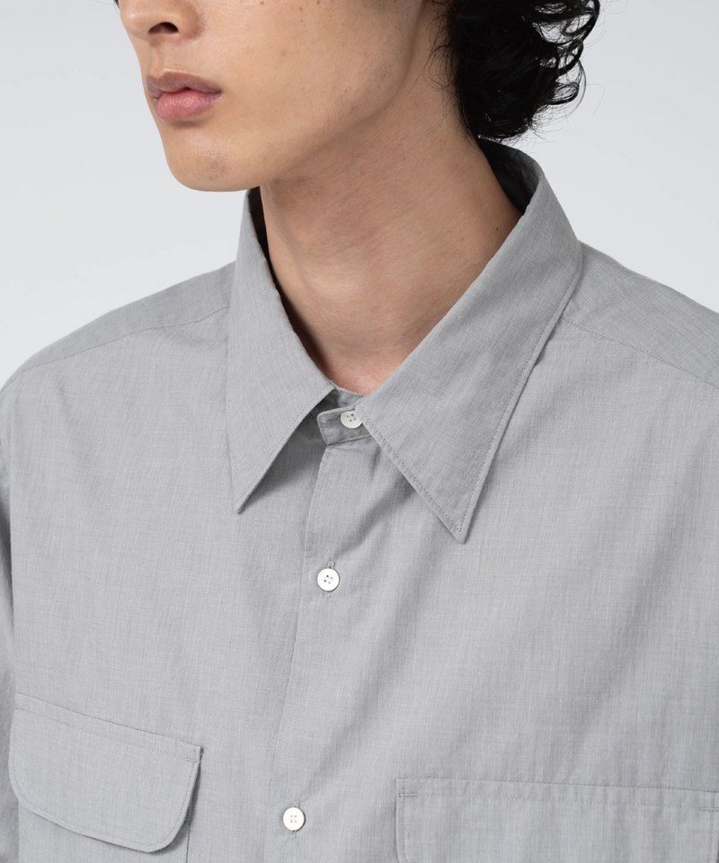 短袖襯衫 Regular Collar End On End SS Shirt