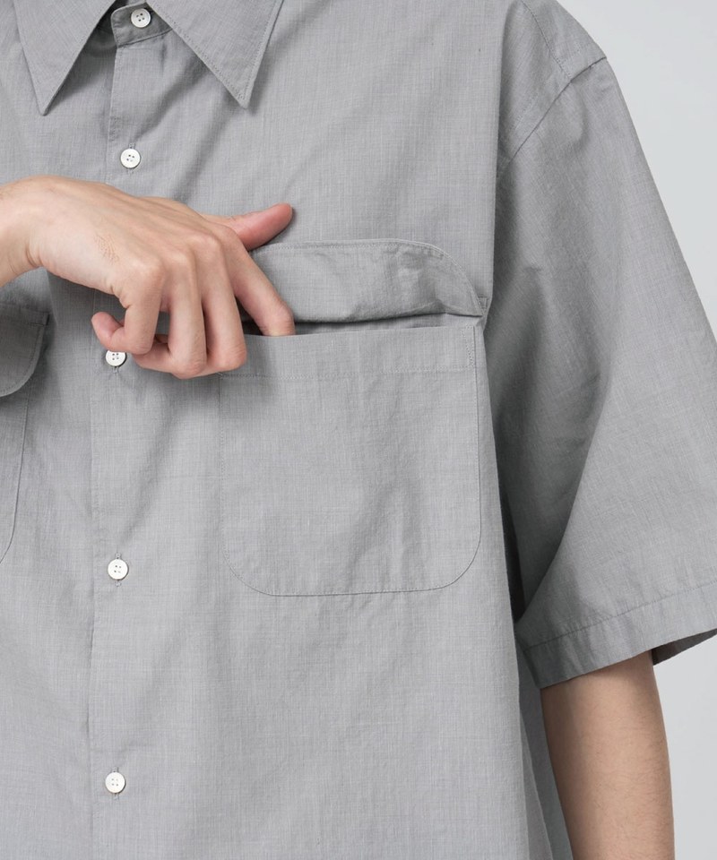 短袖襯衫 Regular Collar End On End SS Shirt