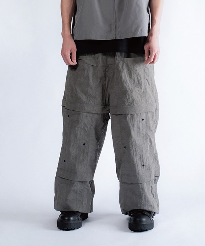 NZQ9913-241 可拆式涼感短褲 Detach wide pants