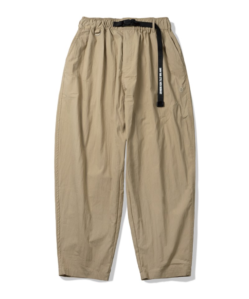 ORD1603-241 ORDINARY 小格子可調式錐形休閒褲