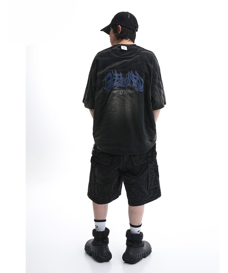 水洗印花短TEE VINTAGE WASHED OYPD T