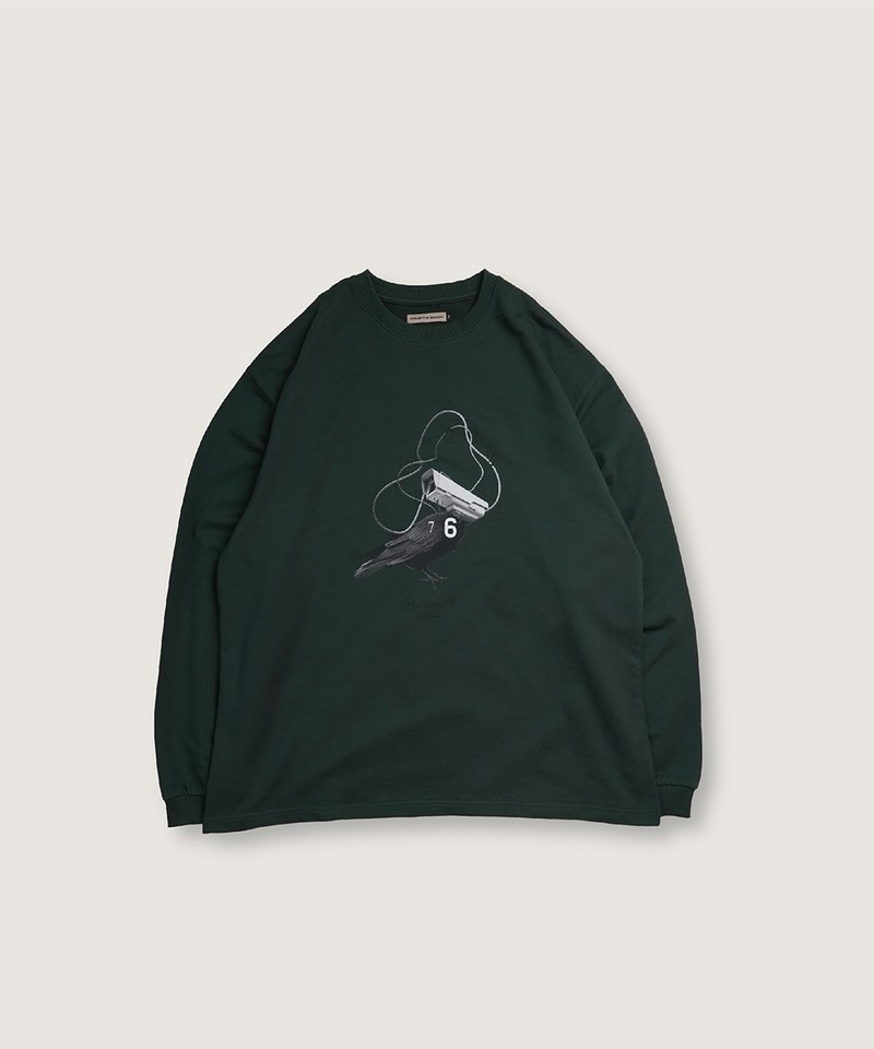 PBP0103-232 圖案長TEE FREEDOMERA GRAPHIC SWEATSHIRT