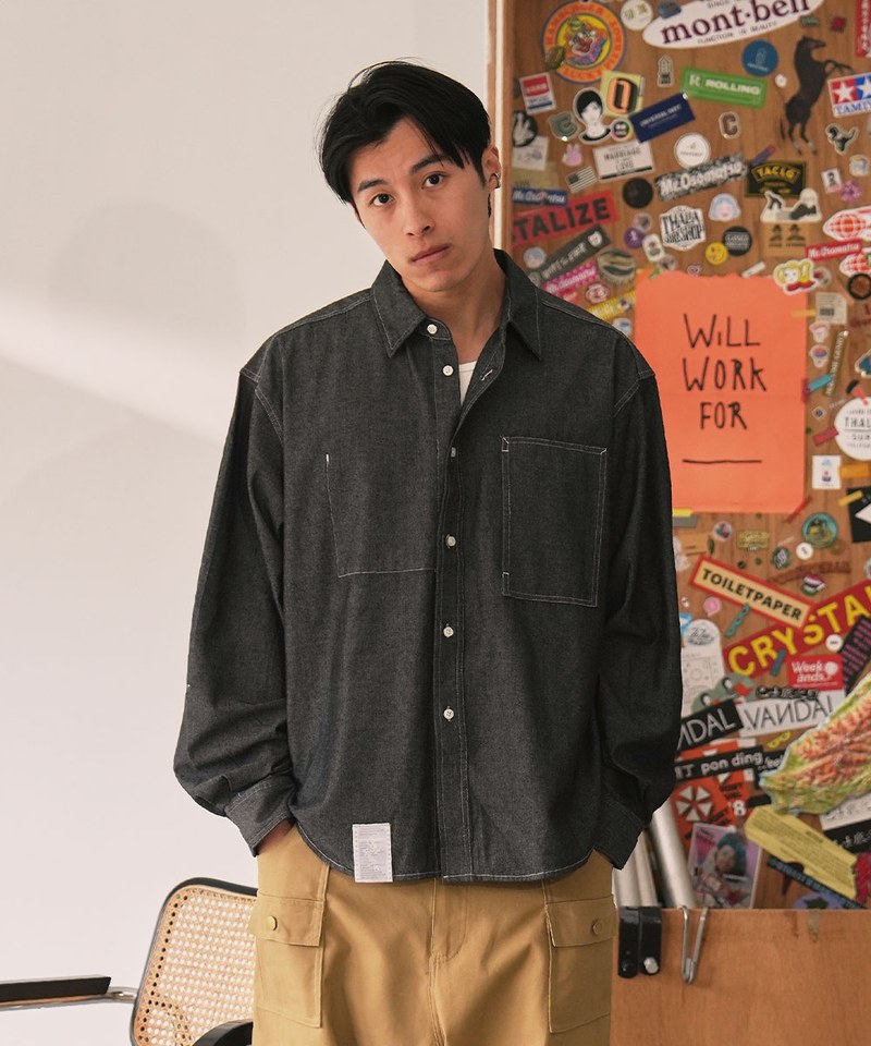 PBP0205-242 牛仔牛津襯衫 Denim Oxford Shirts