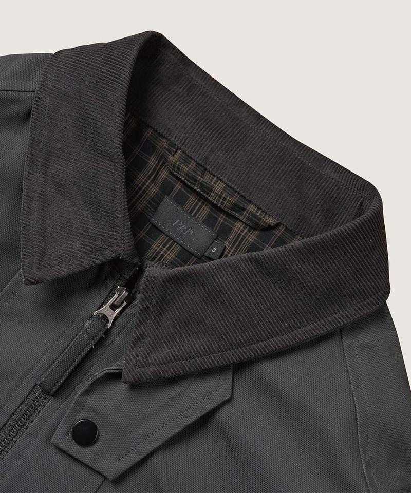 特殊剪裁哈林頓外套 LOOSE-FIT HARRINGTON JACKET