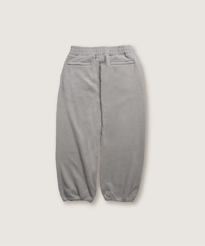 搖粒絨寬版長褲 FLEECE SWEATPANTS