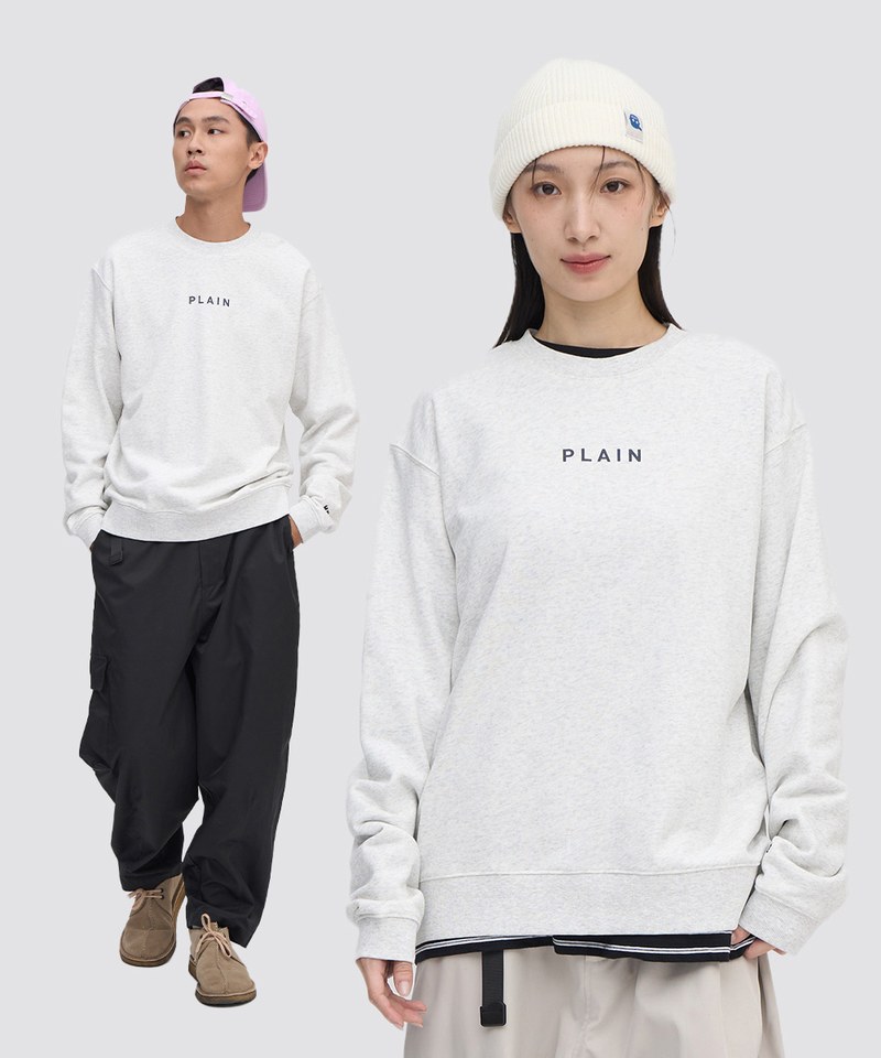 PLN0061-251 PLAIN基本大學Tee