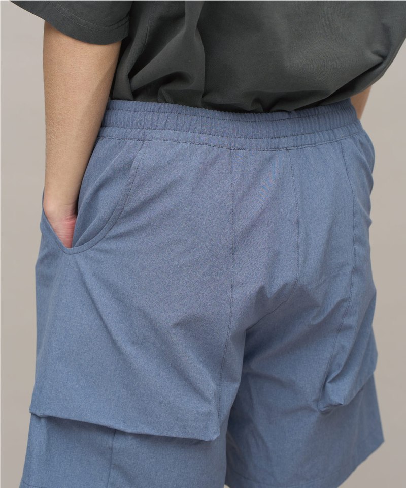 PLN1706-241 吸濕排汗立體口袋短褲