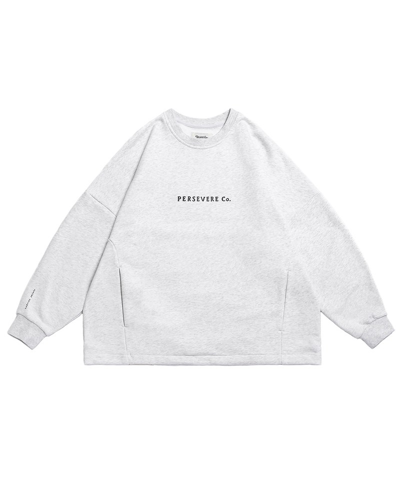 定番款大學TEE BRAND LOGO CLASSIC WASHED SWEATSHIRT