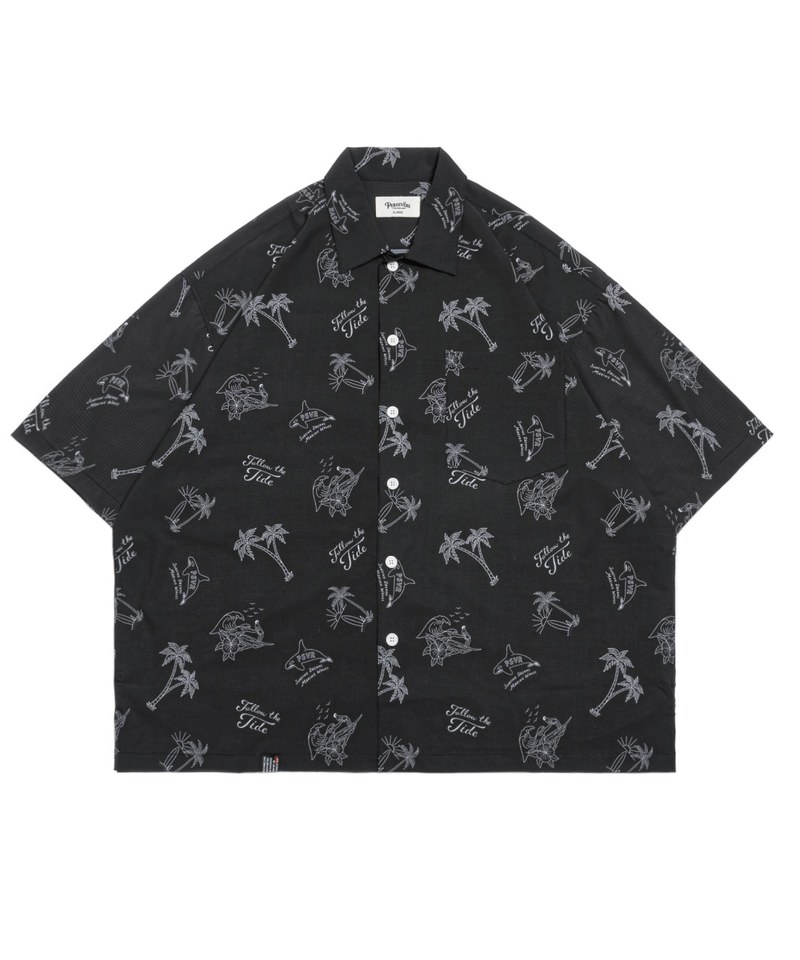 PSV0203-241 滿版襯衫 OCEAN ELEMENTS GRAPHIC ALLOVER SHIRT