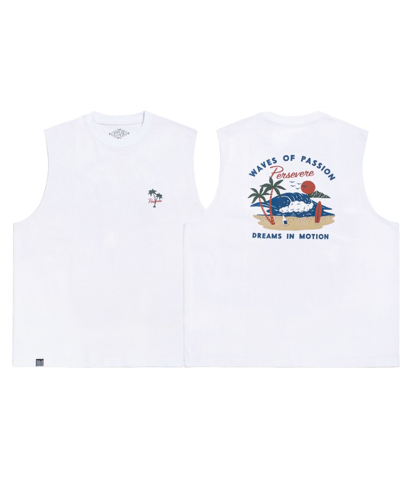 PSV0504-241 寬肩背心 WAVES OF PASSION SLEEVELESS T-SHIRT