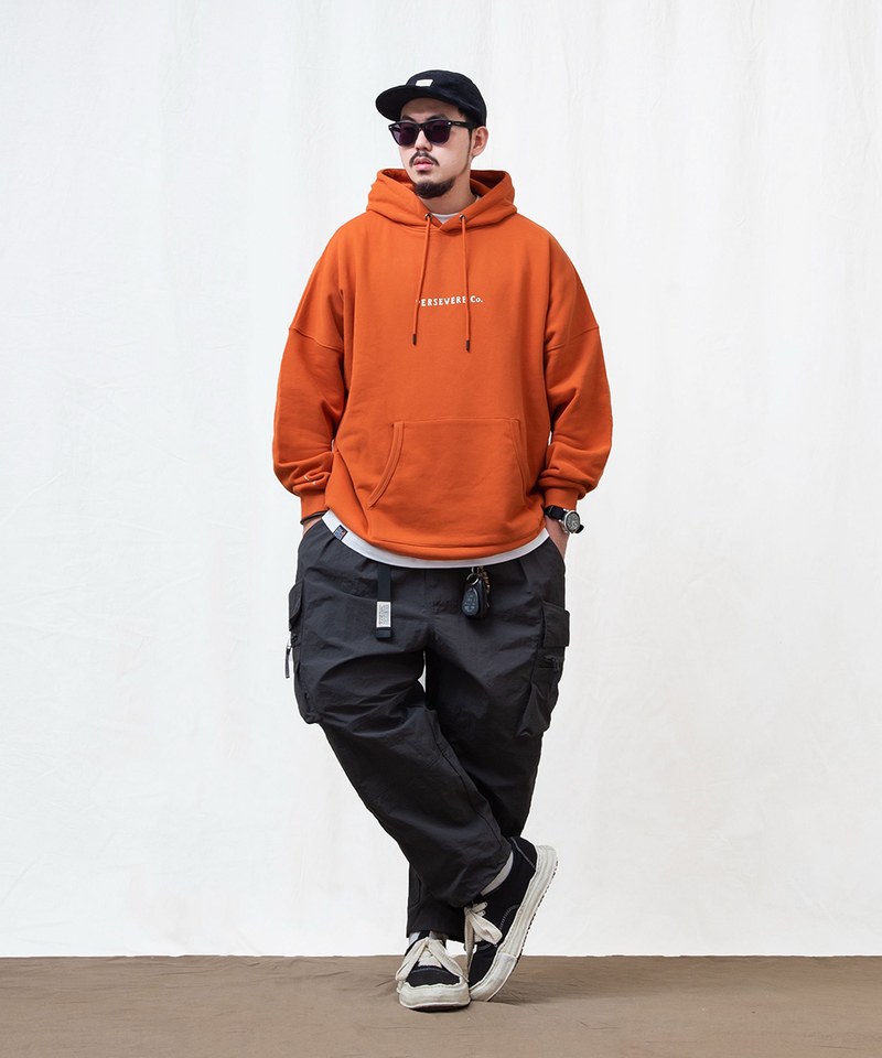 定番款帽TEE BRAND LOGO CLASSIC WASHED HOODIE