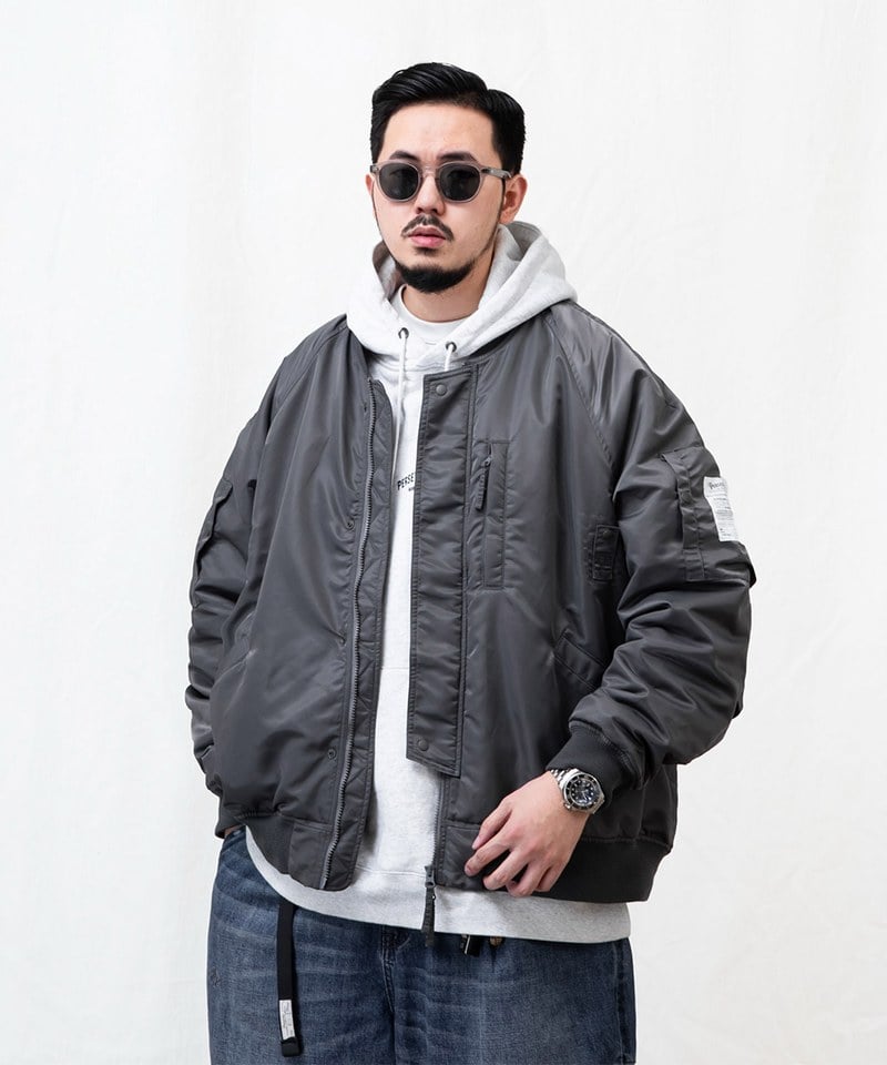 PSV1107-242 防潑水鋪棉飛行 MA-1外套 water-repellent padded MA-1 jacket