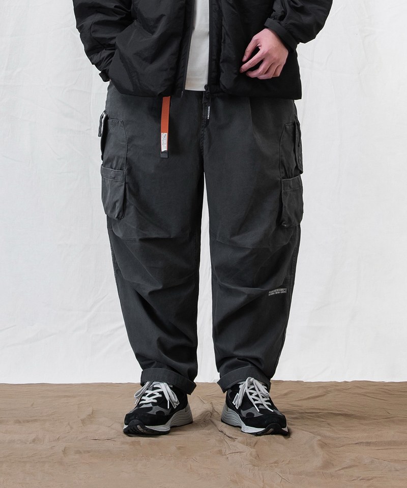 PSV1614-251 口袋水洗長褲 UNIQUE POCKET DESIGN TAPERED PANTS