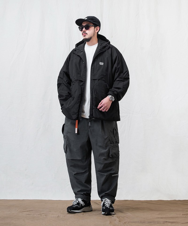 PSV1614-251 口袋水洗長褲 UNIQUE POCKET DESIGN TAPERED PANTS