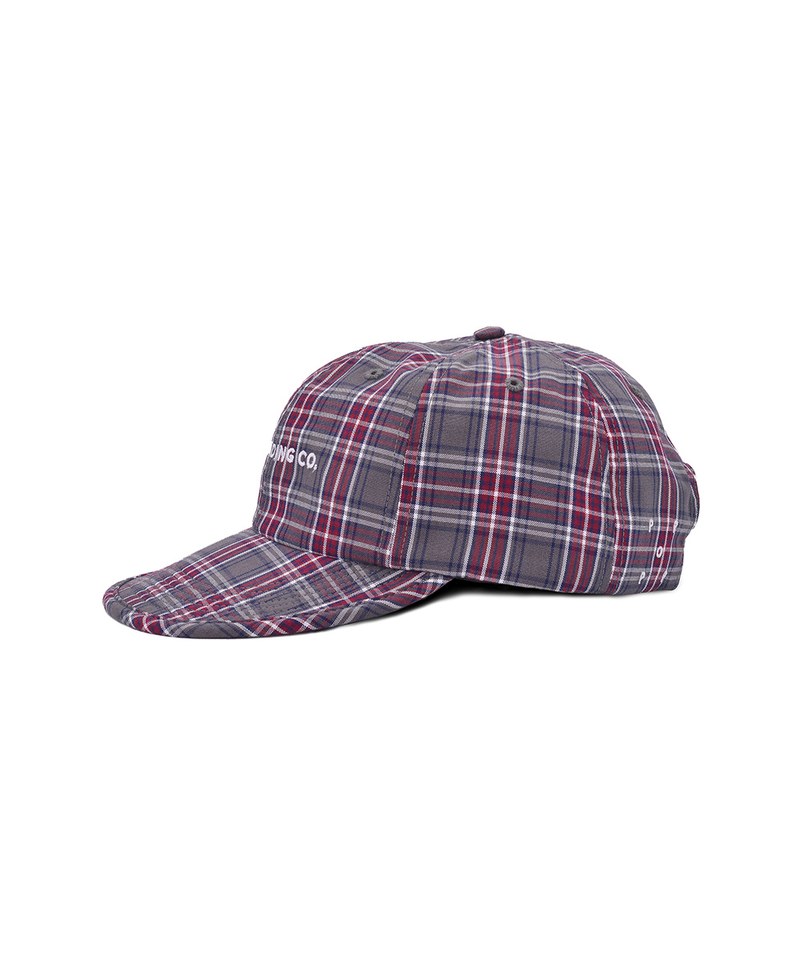 格紋六片帽 checked flexfoam sixpanel hat