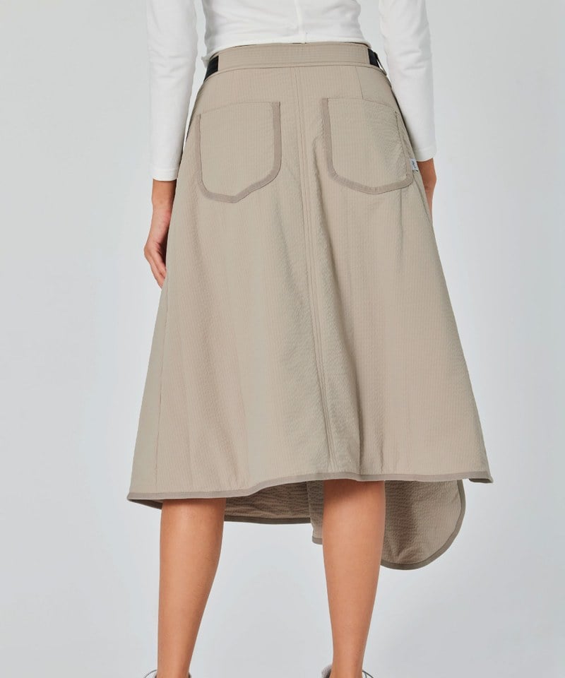 SFL9912W-242 長裙 Quilted Midi Skirt