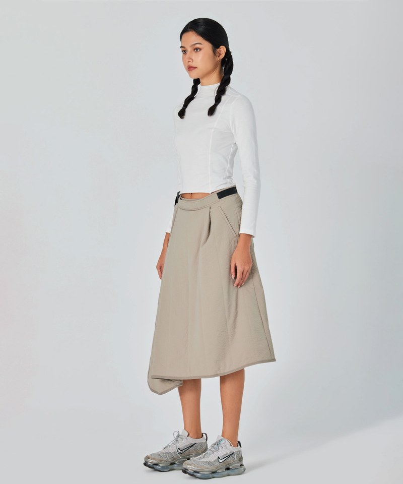 SFL9912W-242 長裙 Quilted Midi Skirt