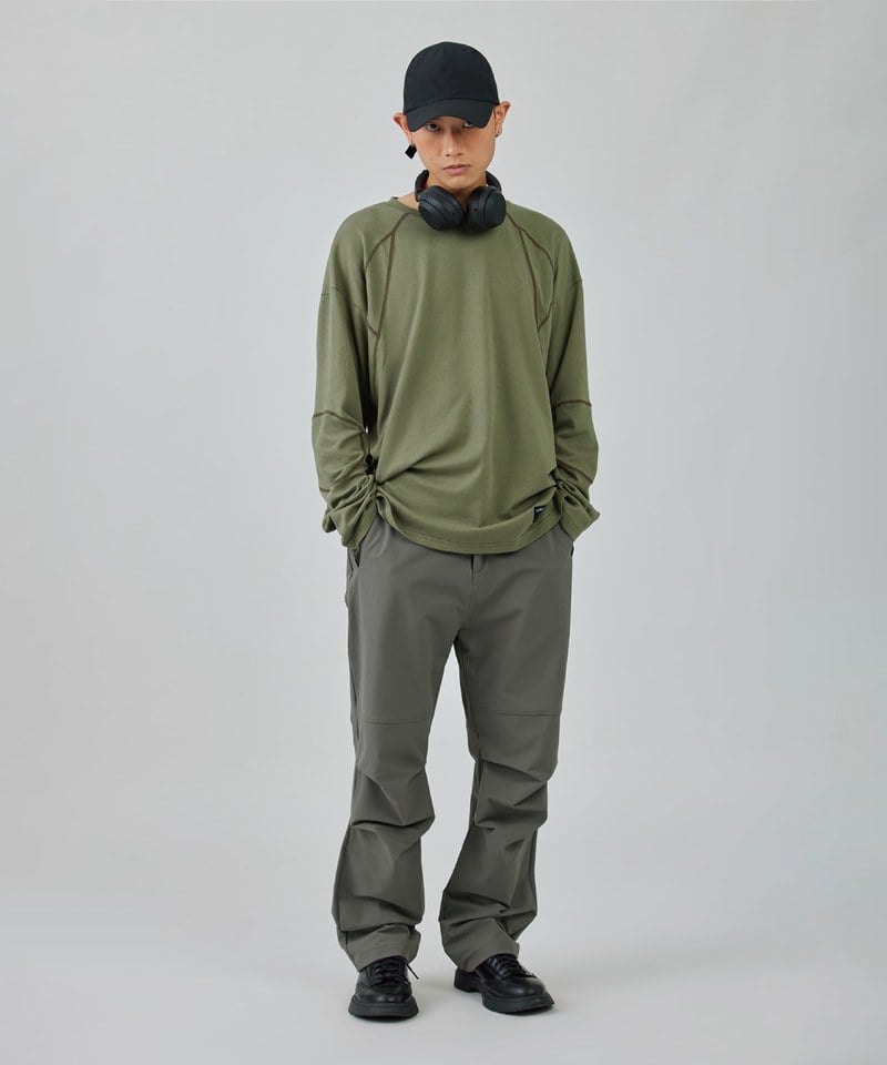 SFL9919-242 打褶長褲 Double Pleated Pants