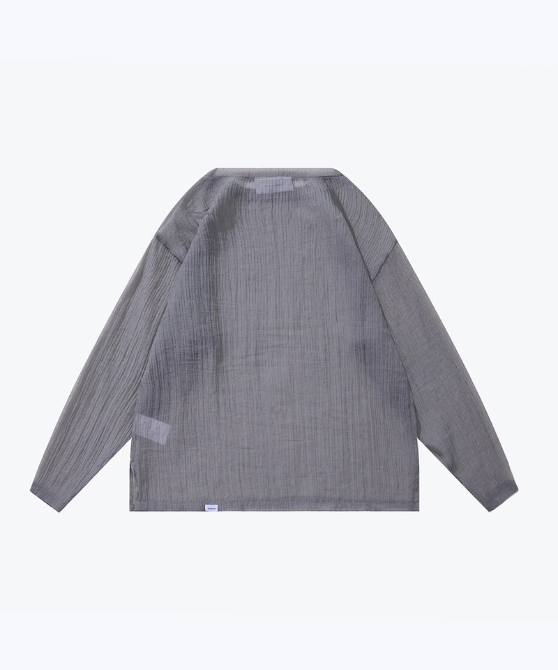 長袖上衣 Long Sleeve Textured Top