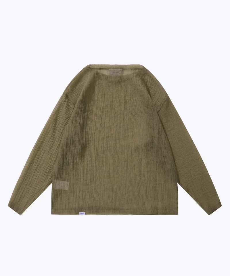 SNS0003W-232 長袖上衣 Long Sleeve Textured Top