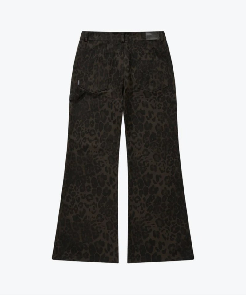 豹紋喇叭褲 Leopard Flare Parts