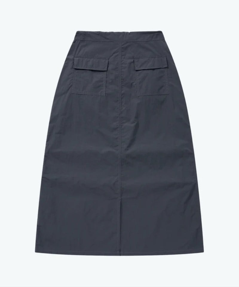 SNS4009W-242 褶皺直筒裙 Parachute Ruched Straight Skirt