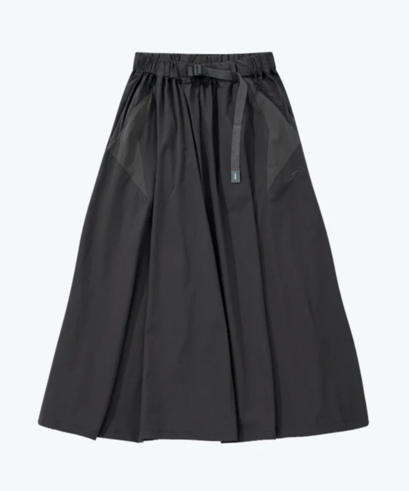 SNS4010W-242 拚色長裙 Patch Panelled Full Skirts