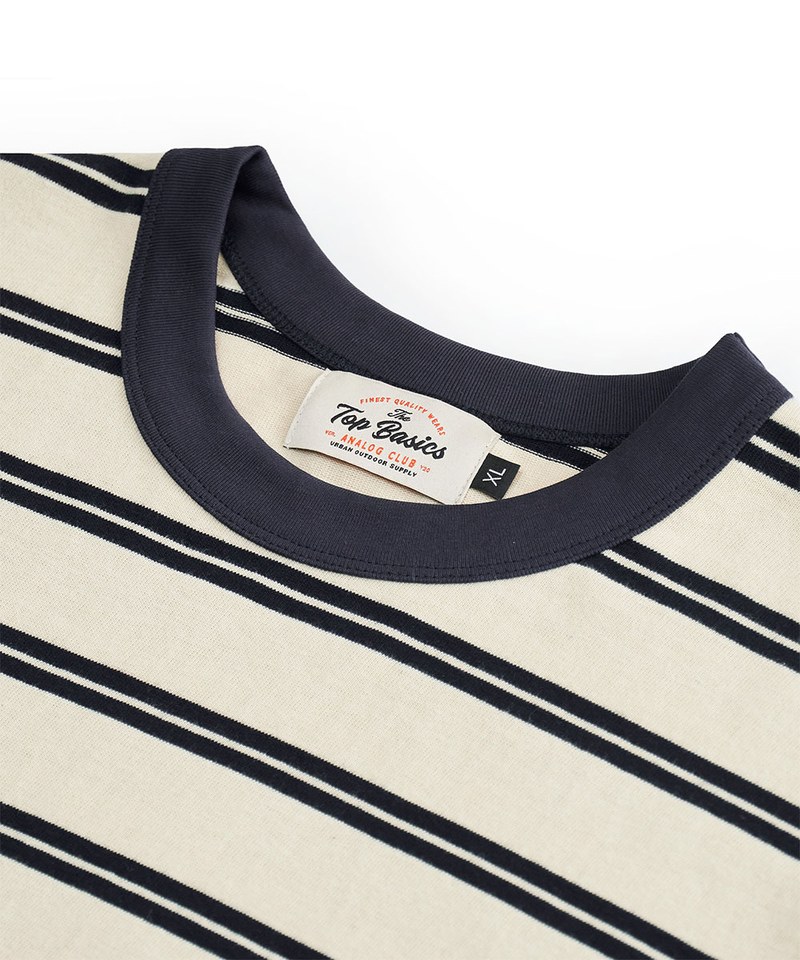條紋短袖上衣 Double Stripes Shortsleeve T-Shirt