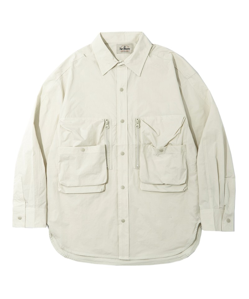 四口袋弧形下擺襯衫 Four Pockets Rounded Seam Shirt