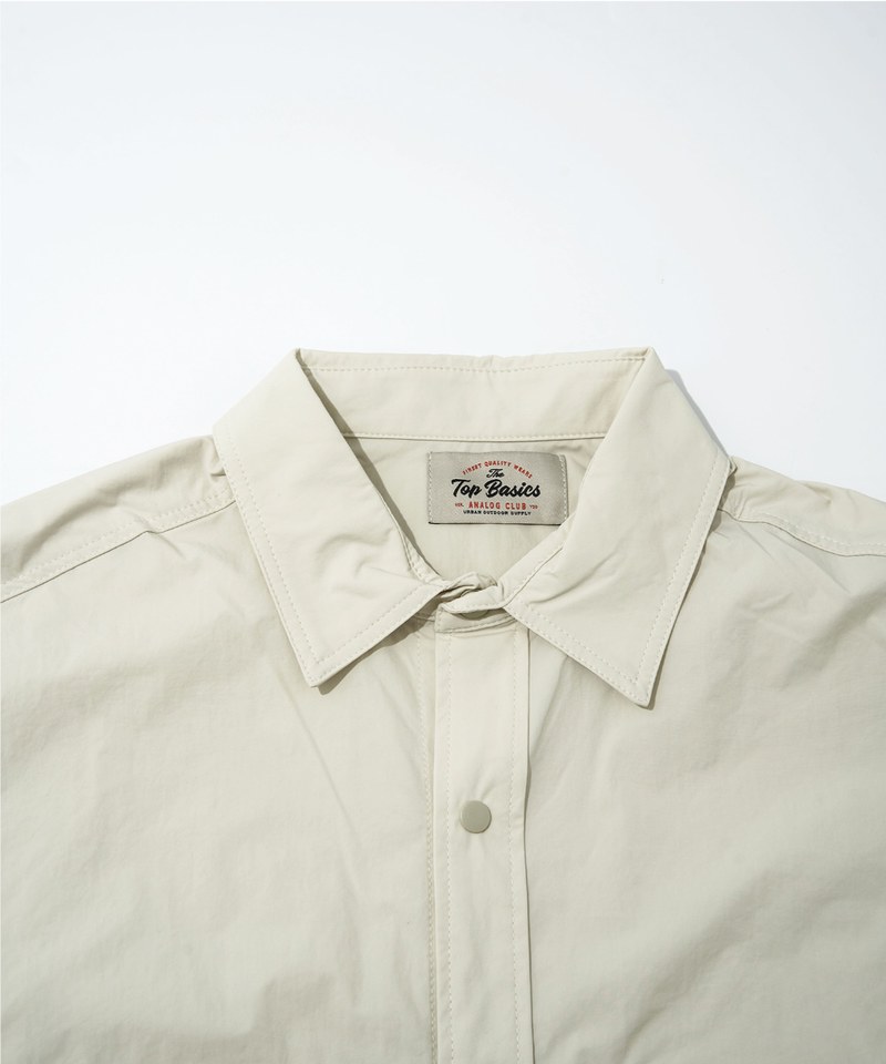 四口袋弧形下擺襯衫 Four Pockets Rounded Seam Shirt