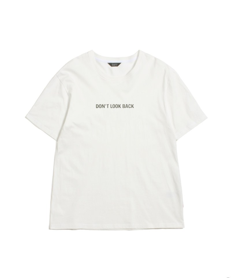 Don't look back 印花上衣 Basic Tee