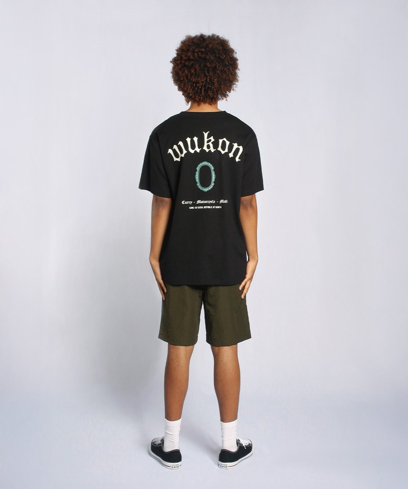 Wukon 印花上衣 Relaxed Fit Tee