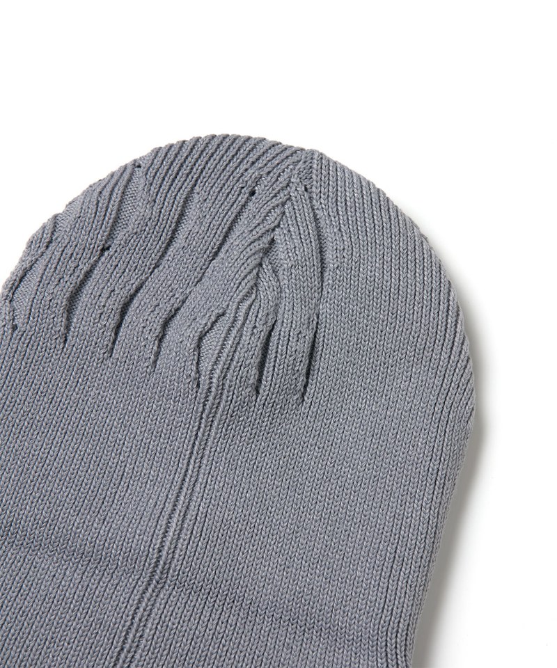 WDM2346-242 可翻折短毛帽 WISDOM LOGO BEANIE